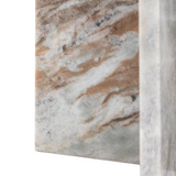 Charles Ted Arcus Marble Side Table | Natural