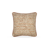 A beautiful tweed cushion in natural and rust
featuring a luxury piped detail to the edges.
This stunning cushion adds a touch of sophistication to any room. 
 
Dimensions
50cm x 50cm