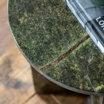 Charles Ted Modern Marble-Effect Side Table | Ember