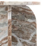 Charles Ted Arcus Marble Side Table | Natural