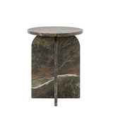 Charles Ted Modern Marble-Effect Side Table | Ember