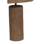 Adama Brown Domed Papier Mache Lamp
