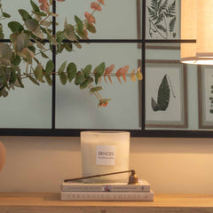 Elevate your home ambiance with the Alang Alang Tonka Clove Candle. A sophisticated blend of warm, rich tones designed to comfort and captivate. With its signature Tonka Clove fragrance, this premium candle fills your space with a deep, hazy warmth that lingers, combining the sweet earthiness of tonka bean with the spicy allure of clove.
Perfect for cozy evenings, self-care rituals, or elegant décor, the candle is housed in a minimalist frosted glass vessel that complements modern and classic interior