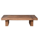 Charles Ted Albany Reclaimed Oak Chunky Rustic Coffee Table