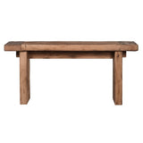 Luxury and elegance converge with the Albany Chunky Oak Reclaimed Wood Console Table, crafted from recycled and reclaimed oak.