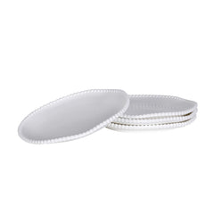 Alverton Beaded Salad Plates | Set of 4