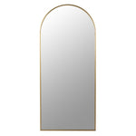 A beautiful tall mirror with a soft gold frame.
Dimensions:
H 180cm W 80cm 
21.8kgs