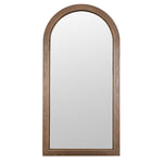 Arched ash wood effect full-length mirror – 200cm x 100cm