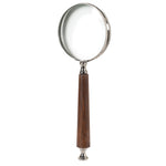 Brown Wood Handled Magnifying Glass