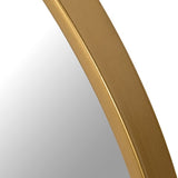 Charles Ted Arche Luxe Gold Arched Wall Mirror