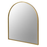 Charles Ted Arche Luxe Gold Arched Wall Mirror