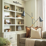 Charles Ted The Almond Cushion with Clove Fringe | Textured Luxury Cushion