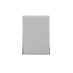 CTH Studio Loose Cover Dining Chair | Grey Stripe2