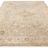 Cappadocia Rug – full view of vintage-inspired high-low pile rug with neutral tones