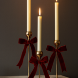 Charles Ted Aurora Gold Metal Candlestick Holder | Available in Three Sizes