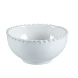 Charles Ted Pearl White Soup Cereal Bowl with beaded rim