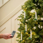 Charles Ted real wax LED clip-on Christmas tree candles set of 6