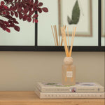 SENCES Petra Fragrance Diffuser – 120ML | Pink Pepper, Cedarwood & Patchouli | Travertine Lid Design