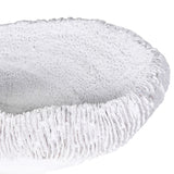 Close-up of faux coral decorative dish texture