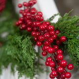 Charles Ted Crimson Berry Cascade Garland 151cm