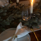 Charles Ted Elegant Gold Bow Napkin Ring Holder