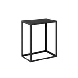 Charles Ted Grafton Industrial End Table | Black