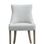 Upgrade your dining space with this beautifully crafted dining chair, featuring a plush clay chenille upholstered seat and solid oak legs. Designed for both comfort and sophistication, this modern dining chair offers a gently curved backrest and cushioned seating, making it perfect for long dinners and stylish gatherings.
The neutral clay tone adds a contemporary touch that complements a wide range of dining room decors, while the natural oak wood legs bring warmth and durability. Ideal for modern farmhous