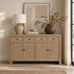 Abingdon Four Door Elm Cabinet