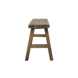 Enid Rustic Fir Wooden Bench