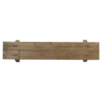 Enid Rustic Fir Wooden Bench