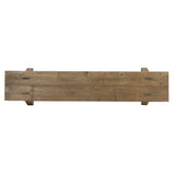 Enid Rustic Fir Wooden Bench