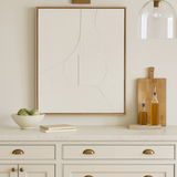 Charles Ted Matte Brass Slim Picture Light – Modern LED Wall Art Lighting Fixture