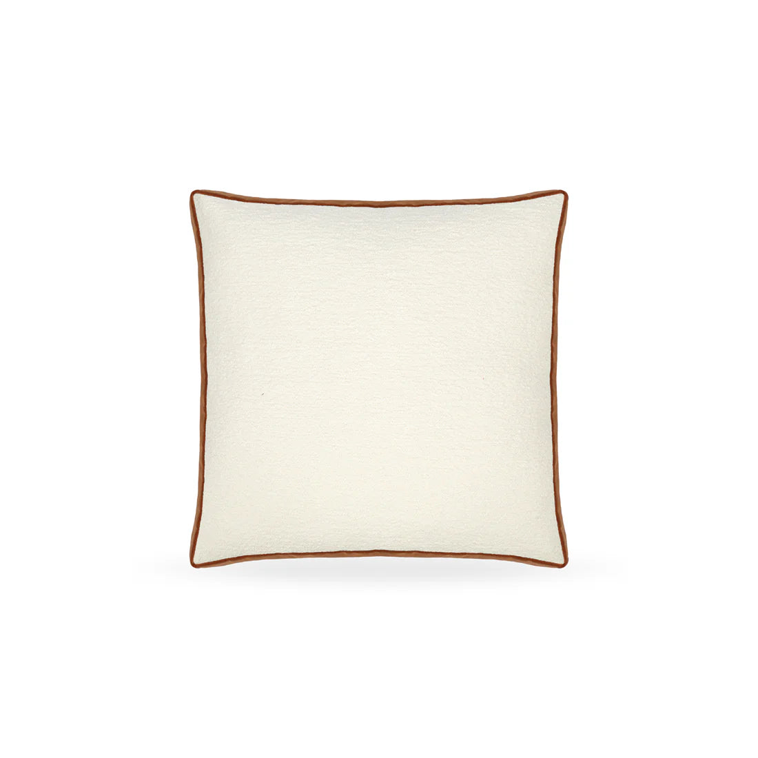 A beautiful cream boucle cushion with a wide band detail in Amber.
Dimensions
50cm x 50cm
Handwash Only
Includes feather inner