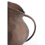 Guadalupe Dark Brown Metal Decorative Jug