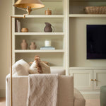 Handcrafted clay vase in rustic brown finish by Charles Ted perfect for small home décor styling