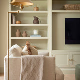 Handcrafted clay vase in rustic brown finish by Charles Ted perfect for small home décor styling