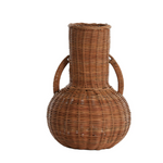 Bring timeless charm to your home with the Willow Curve Handled Vase handcrafted from natural wicker, this vase features a unique gourd-like shape with a tall neck and rounded base, adding an earthy elegance to any room. Two sturdy, curved handles enhance both style and functionality, making it easy to move and display. Perfect as a standalone décor piece or filled with dried flowers or faux greenery, this artisanal vase brings a cosy, organic touch to bohemian, coastal, or farmhouse-inspired spaces.
Dim
