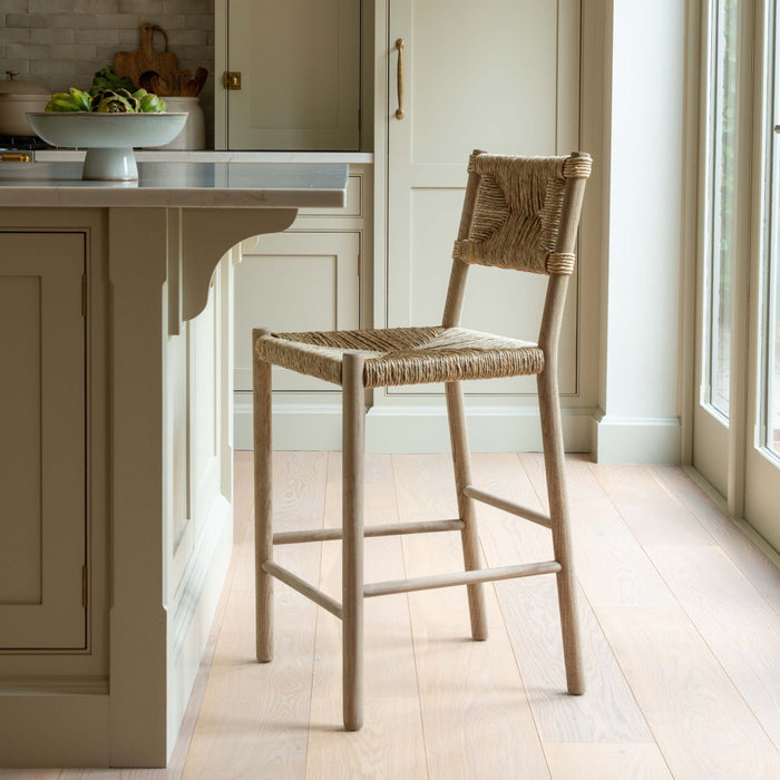 Haven Seagrass Bar Stool