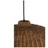 Top view of Hikari pendant with cord attachment