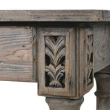 Charles Ted Ashton Reclaimed Pine Console Table with Drawers