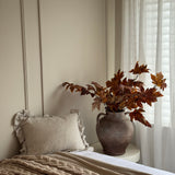 Charles Ted Faux Maple Leaf Spray Stem | Autumn Brown