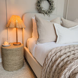 Charles Ted Otis Knit Throw | Biscuit