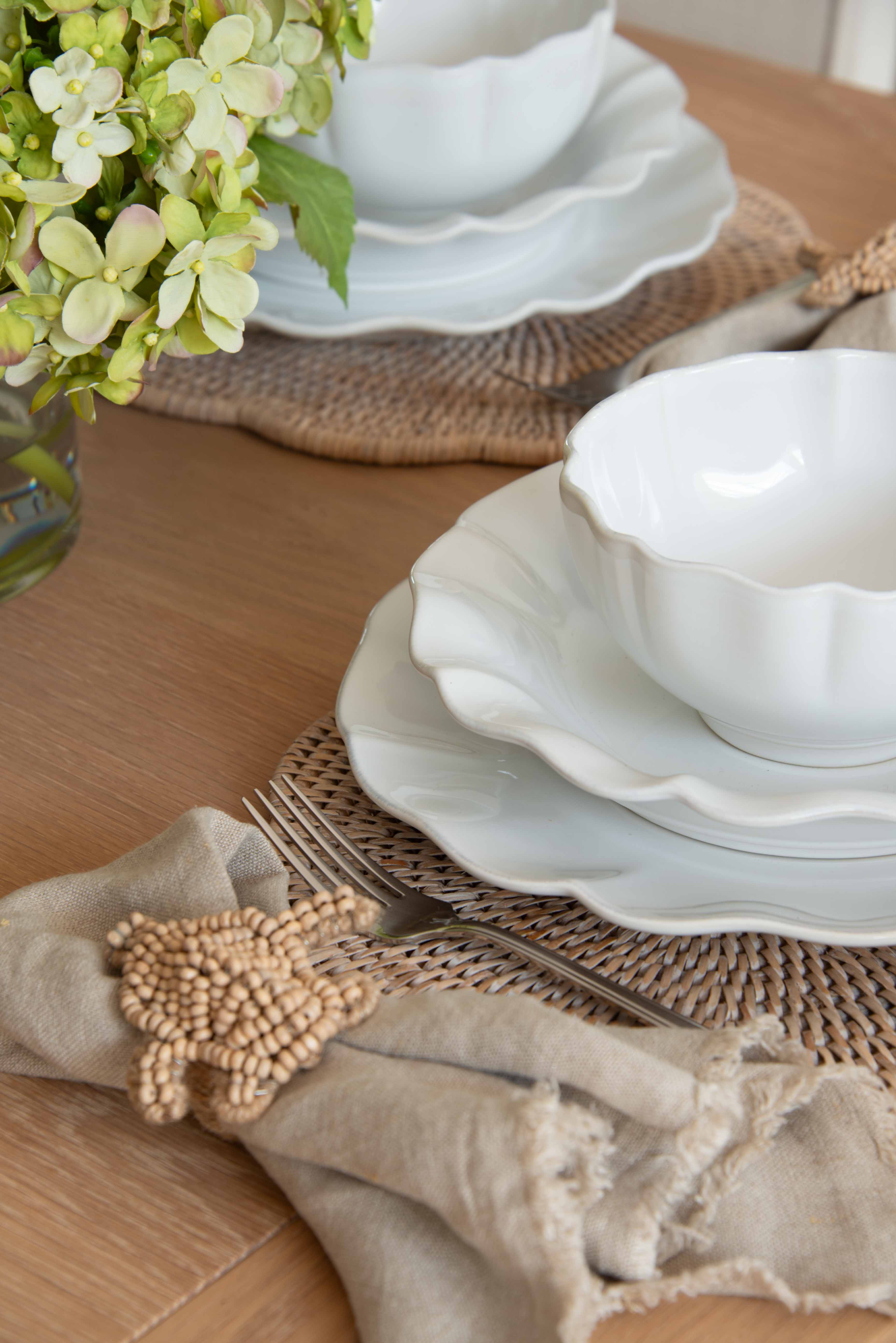 Isabella Scalloped Edge Soup Cereal Bowl 16cm | Box of Six