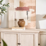Longbourn Sideboard storage cabinet in neutral wood finish