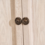 Close-up of Longbourn Sideboard molding and handle detail