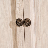 Close-up of Longbourn Sideboard molding and handle detail