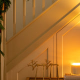 Nordic Gold Metal Reindeer Figurine