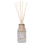 Glass lavender fragrance diffuser with wooden cap and reed sticks – SENCES Bonne Nuit