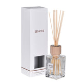 Sences fragrance diffuser with packaging on a white background