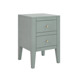Charles Ted Stockton Two Drawer Bedside Table | Pigeon